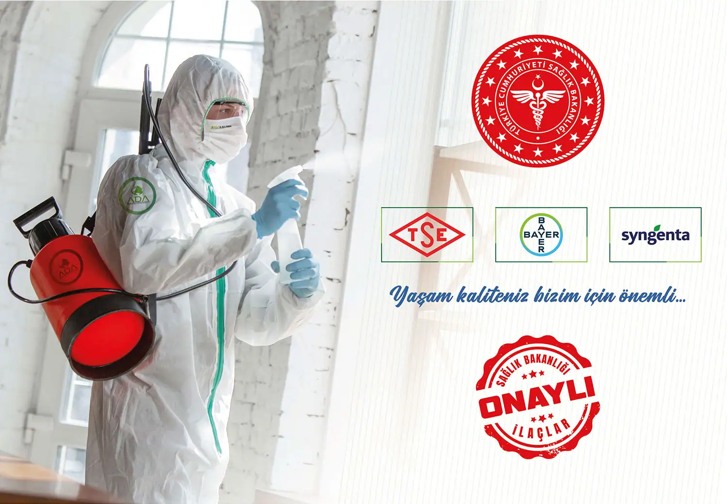 Ada İlaçlama İle Sağlıklı Bir Çevre